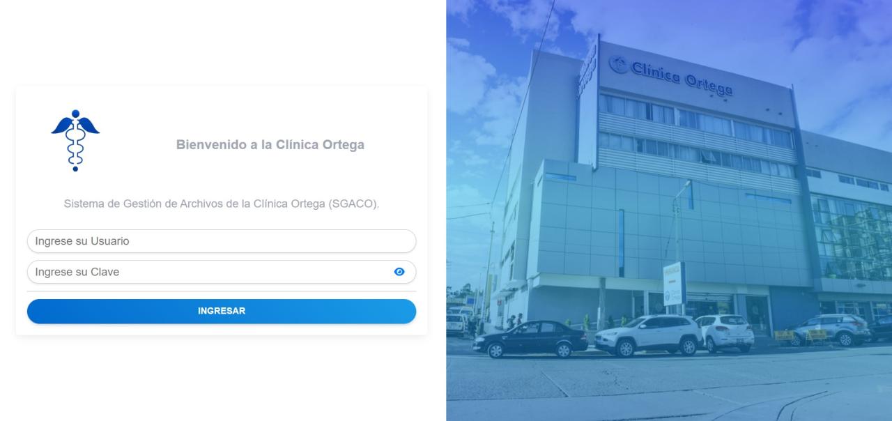 Repositorio Clínica Ortega